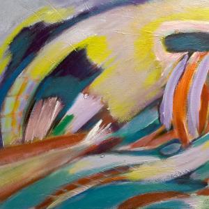 walking into mama's arms 2010 16"x20" 