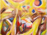 In de Kooning's space' 26"x26"_2024