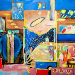 Tales of a fallen angel_42'x34"-2022